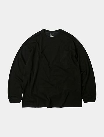 Лонгслив FrizmWORKS Oversized Pocket Tee Black