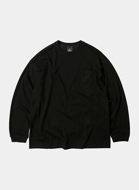 Лонгслив FrizmWORKS Oversized Pocket Tee Black