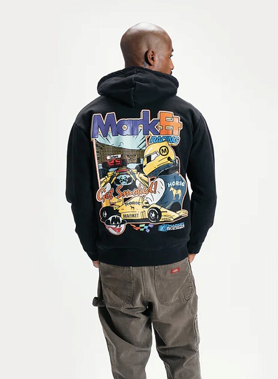 Худи MARKET Express Racing Washed Black
