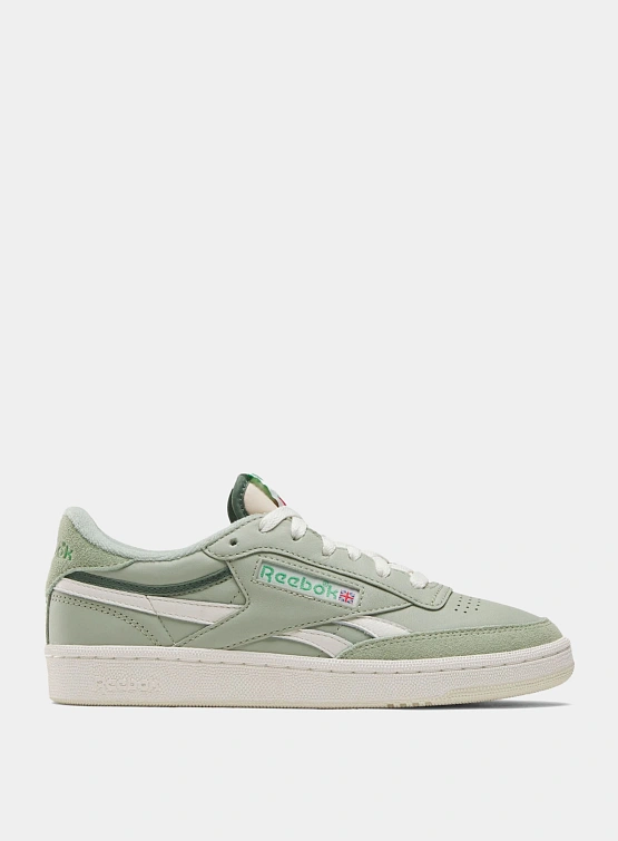 Женские кеды Reebok Club C Revenge Vintage Green