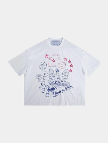Футболка Jungles Jungles SCRIBBLES SS TEE White