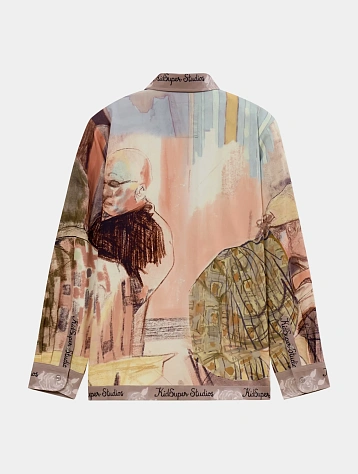 Рубашка KidSuper Dominos Printed Button Up Multi