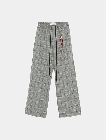 Брюки Song for the Mute Relaxed Lounge Vintage Check Grey