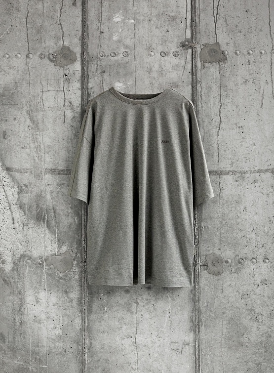 Футболка JUUN.J Cotton Essential Short Sleeve Grey