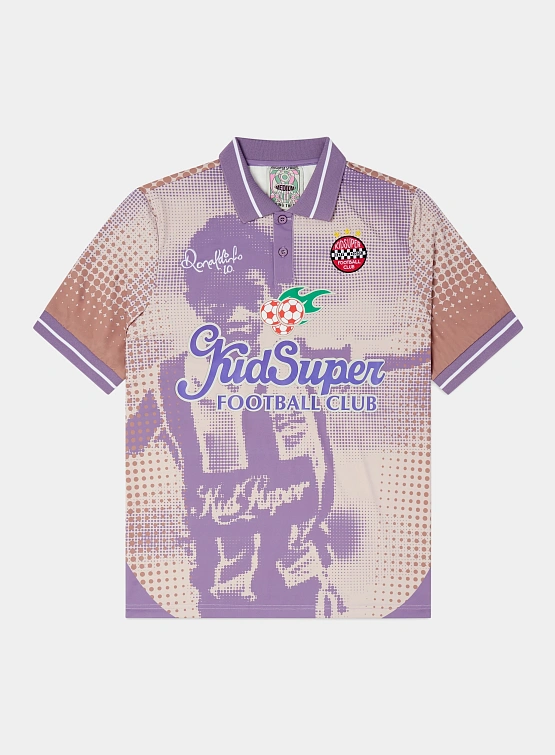 Джерси KidSuper Ronaldinho x KidSuper Cream Blue