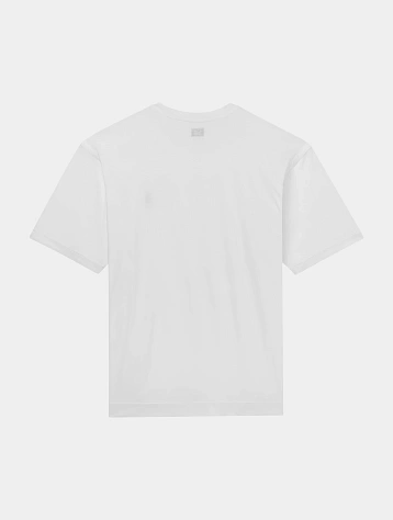 Футболка C.P. Company No Gravity Jersey Logo Gauze White