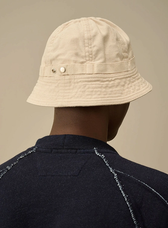 Панама C.P. Company Bull Assi Bucket Hat Greige