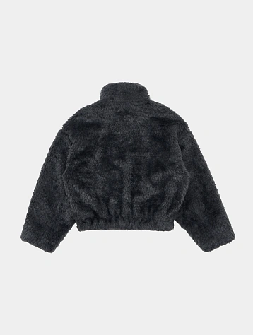 Женская флисовая куртка AMOMENTO Hairy Fur Blouson Charcoal