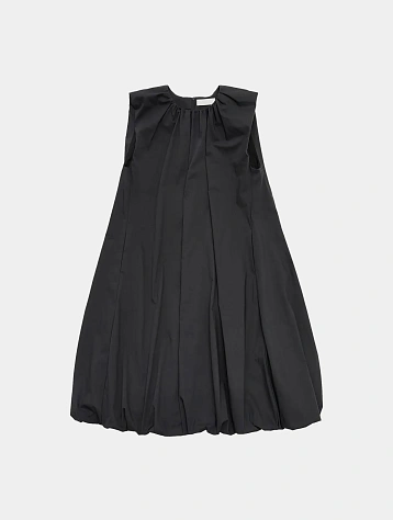 Женское платье AMOMENTO Cotton Volume Shirring Charcoal