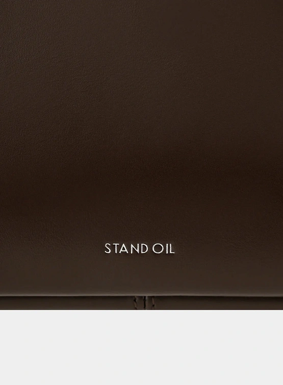 Женская сумка STAND OIL More Baguette Marron