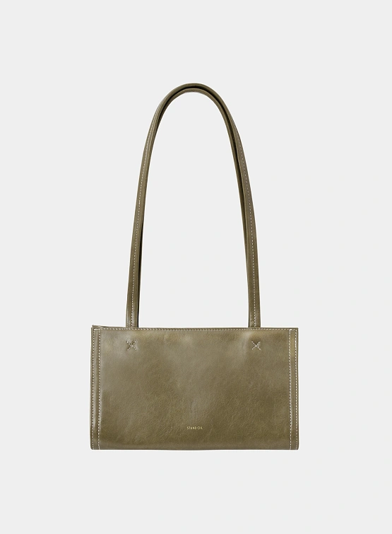 Женская сумка STAND OIL Oblong Tiny Basil
