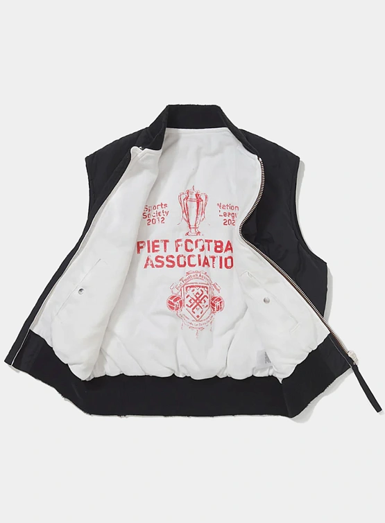 Жилет PIET MA-1 Distressed Black