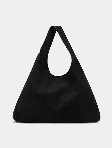 Сумка LE17SEPTEMBRE Suede Hobo Large Black