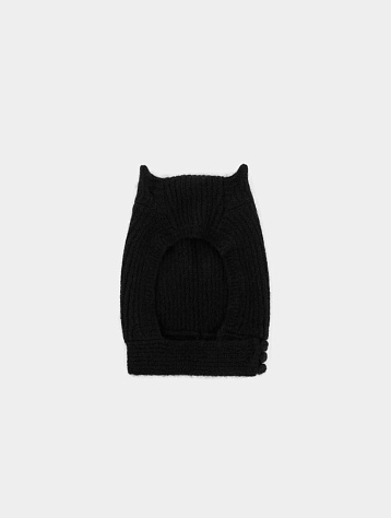 Шапка Coperni Knitted Horn Black