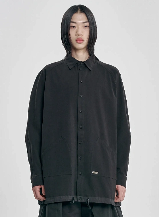 Овершот AJOBYAJO 3D Raglan String Black