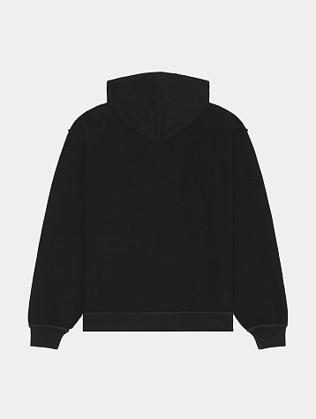 Зип-худи MM6 Maison Margiela Brushed Jersey Black