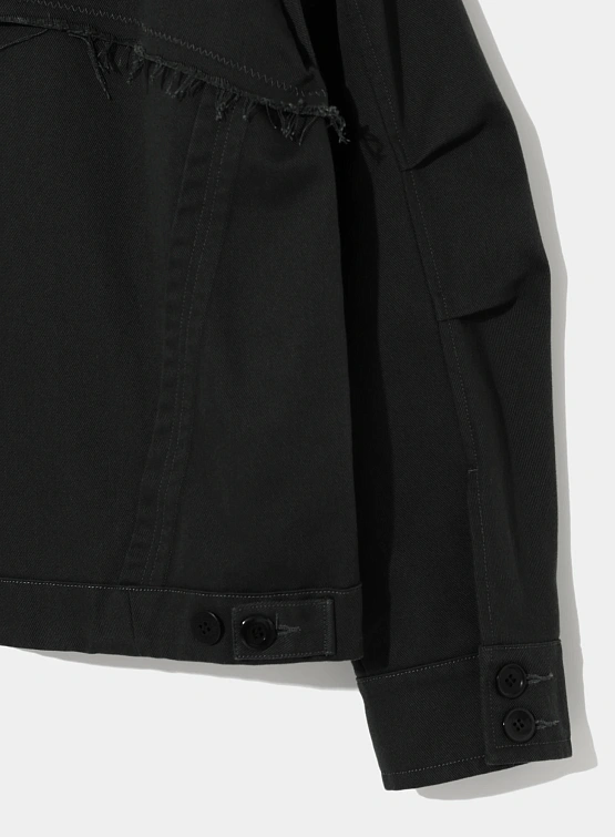 Овершот UNDERCOVER Inside-Out Design Blouson Black