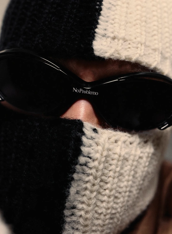 Очки NO PROBLEMO x LE SPECS Cyborg Black/Smoke Mono