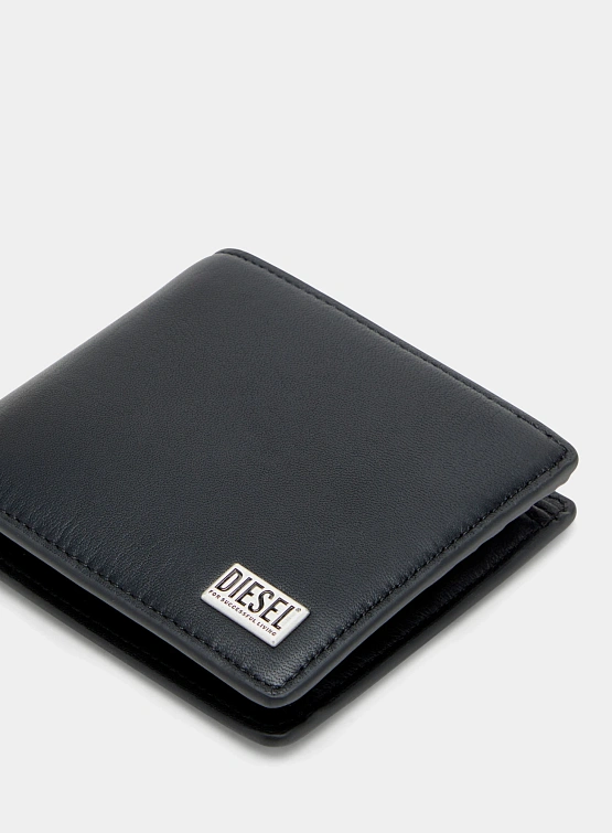 Кошелек Diesel Biscotto Bi Fold Coin 3D Black