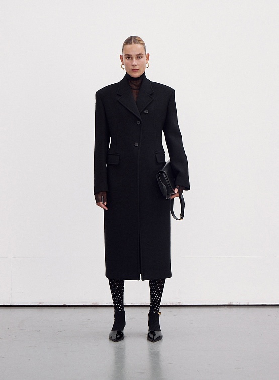 Женское пальто Recto Charlotte Structured Black