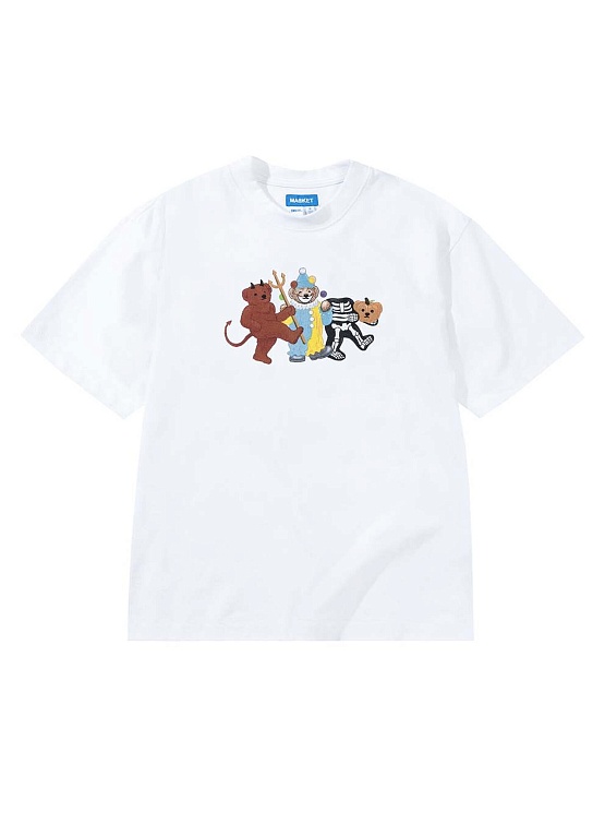 Футболка MARKET Tricky Bears T-Shirt White