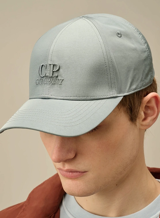 Кепка C.P. Company Chrome-R Logo Cap Stormy Weather