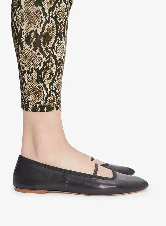 Женские балетки A.P.C. Swan Ballet Flats Noir