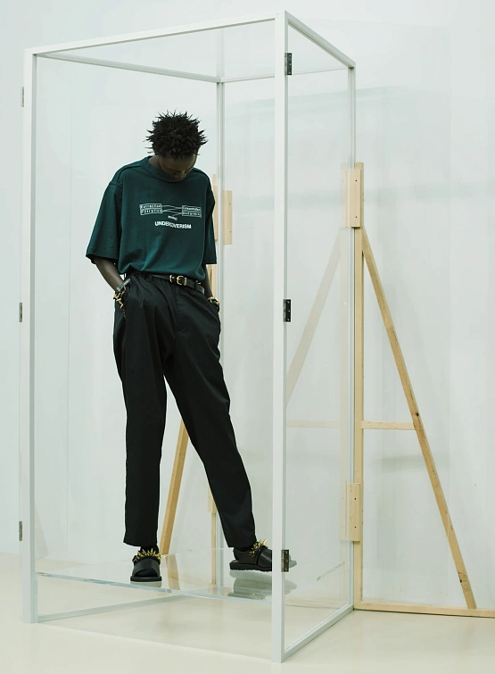 Футболка UNDERCOVER Dispersal Graphic Cotton Green