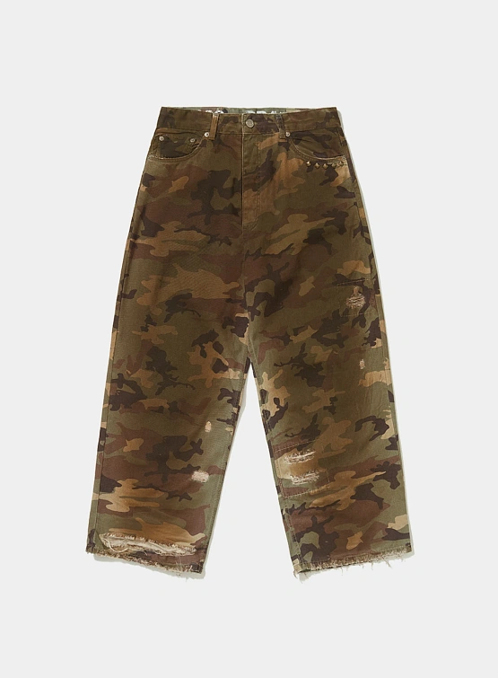 Джинсы PIET Distressed Camo Oversized