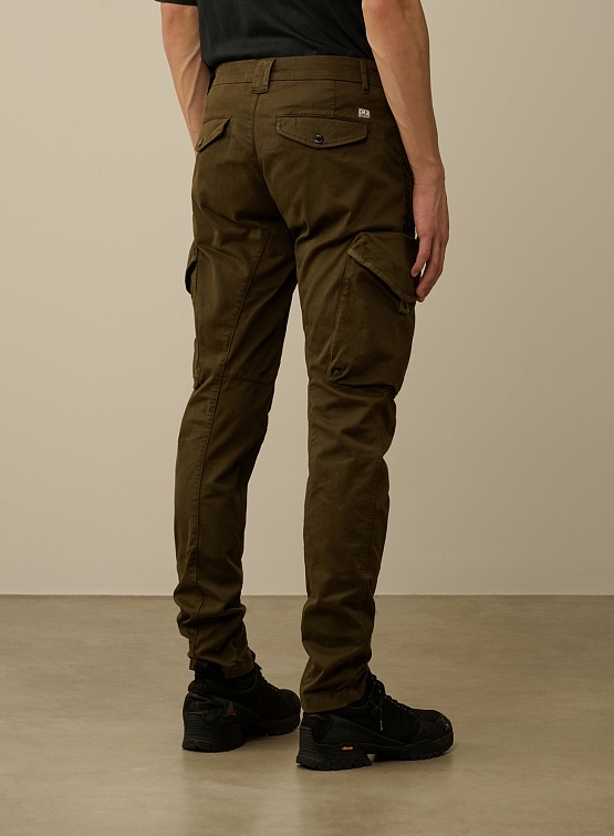 Брюки C.P. Company Stretch Sateen Ergonomic Lens Ivy Green