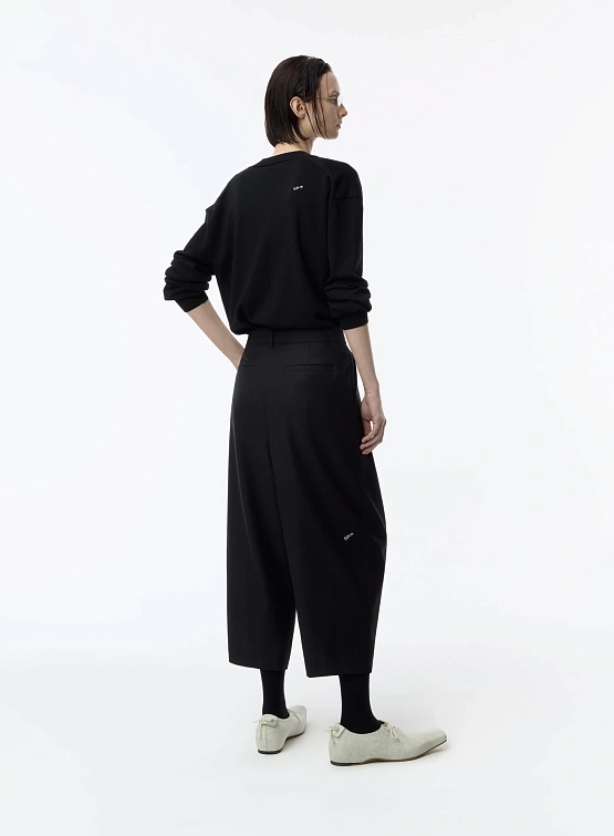 Брюки ADERERROR Sig BK Tag Slacks 01 Black