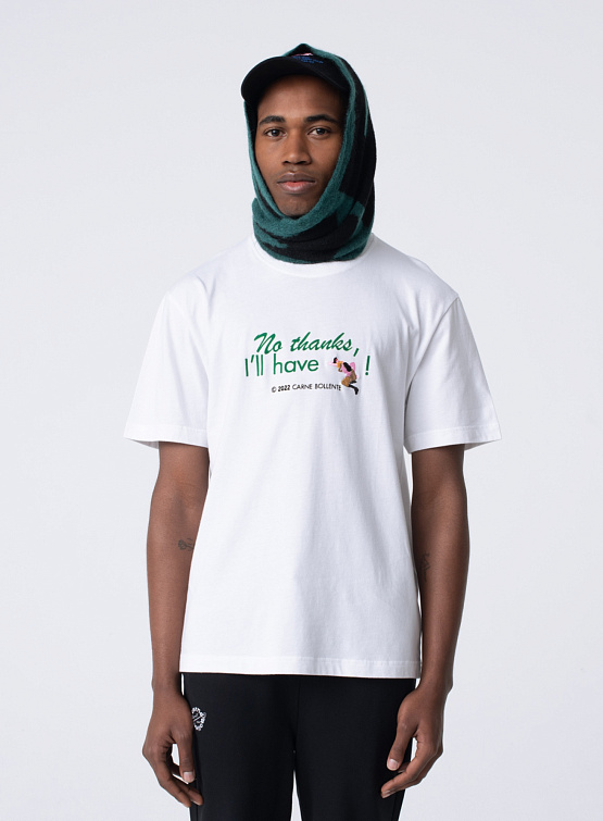 Футболка Carne Bollente No Thanks White