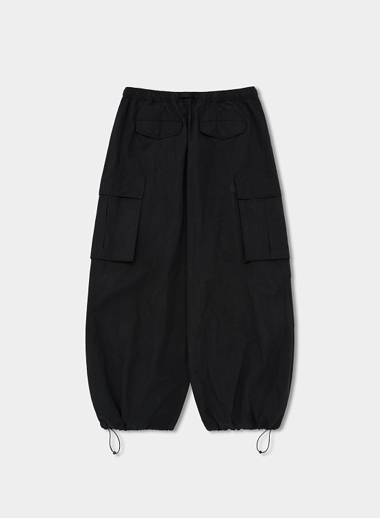 Брюки ANGLAN CN Belt Cargo Balloon Pants Black