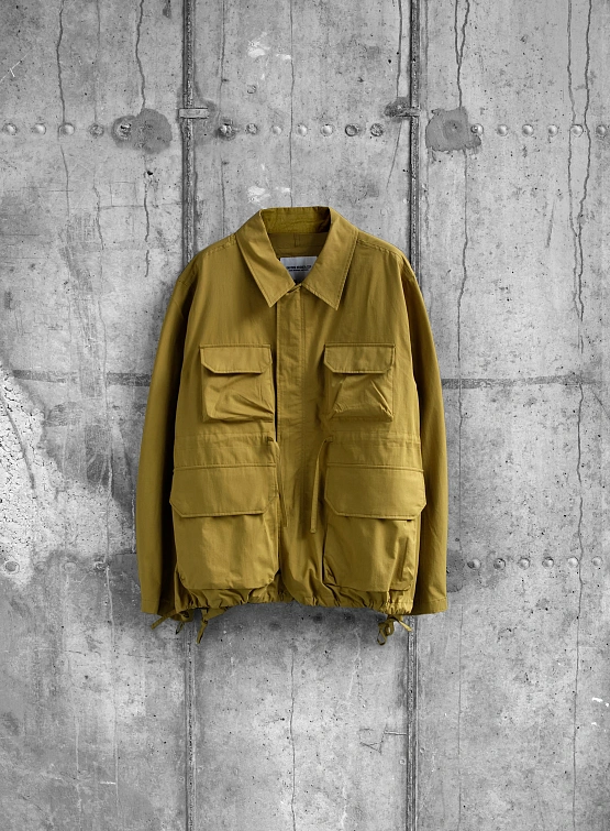 Овершот Uniform Bridge 4pocket Coach Jacket Mustard Green