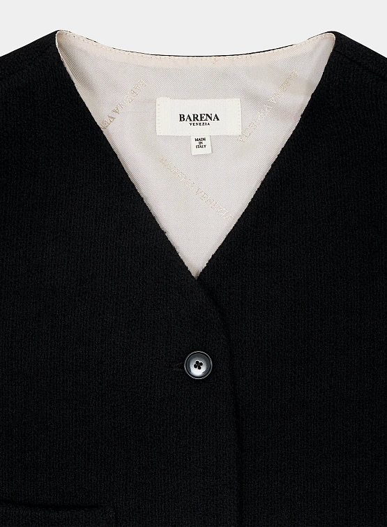 Женский жилет Barena Venezia Ted Verticale Black