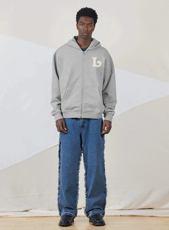 Зип-худи lorenz El Appliqué Grey