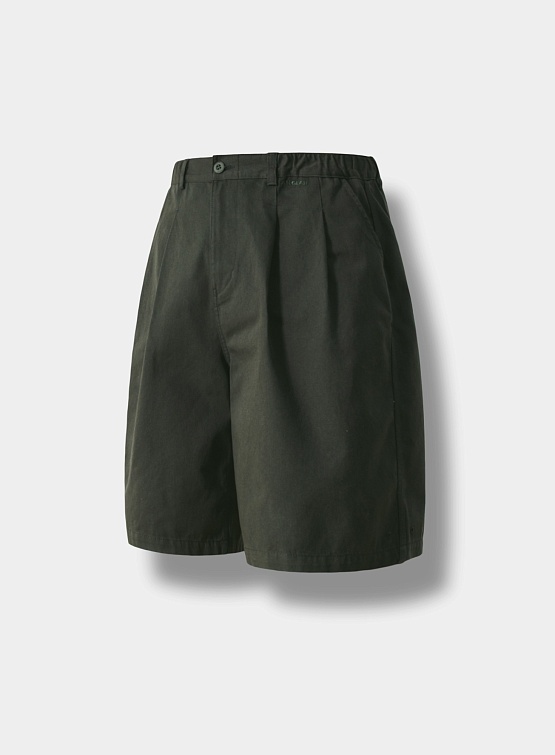 Шорты ANGLAN Stitch Chino Half Pants Dark Green