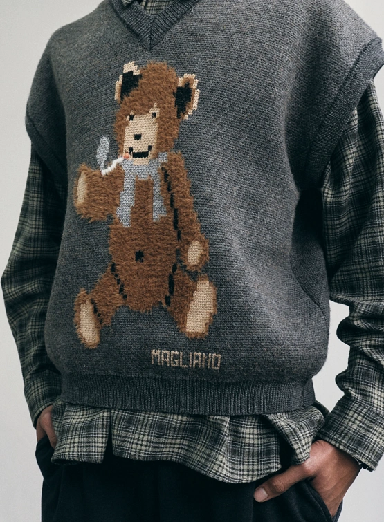 Жилет Magliano Teddy Bear Vest Hazelnut