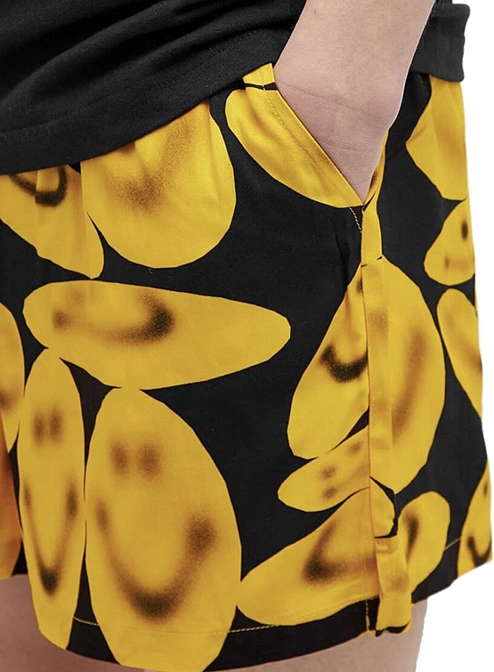 Шорты MARKET Smiley Afterhours Easy Washed Black
