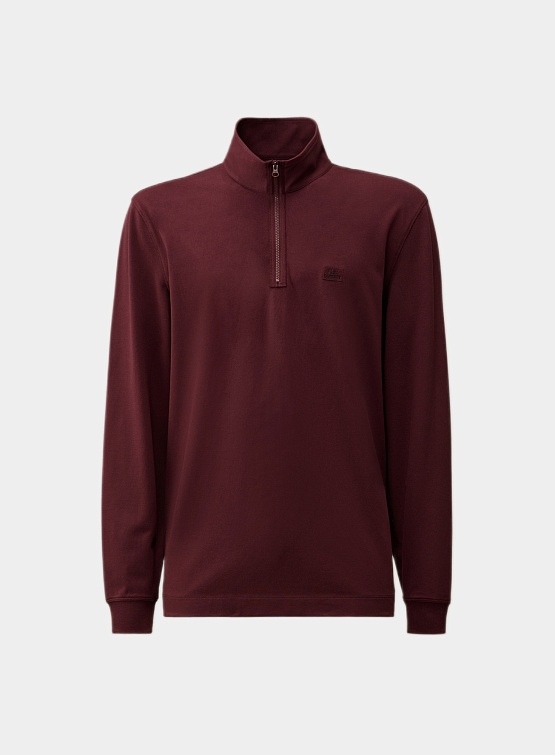 Халф-зип C.P. Company Stretch Piquet Logo Polo Potent Purple