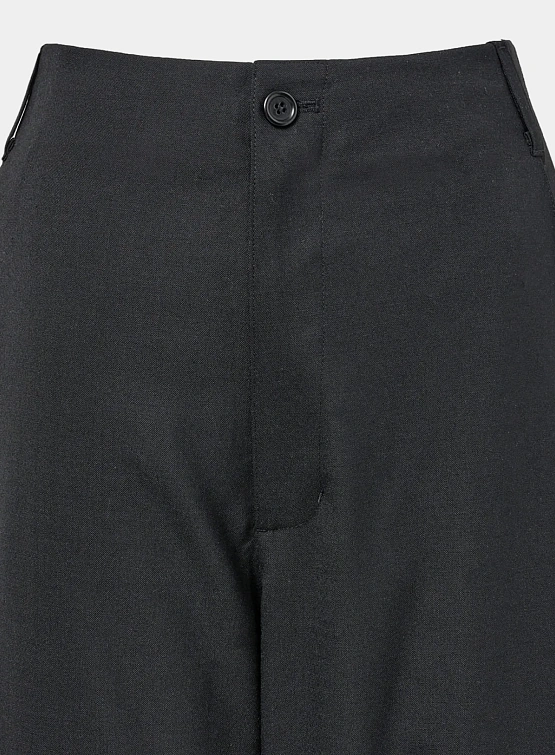 Брюки AMOMENTO Wool Wide Pants Black