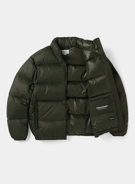 Куртка thisisneverthat Pertex T Down Jacket Green