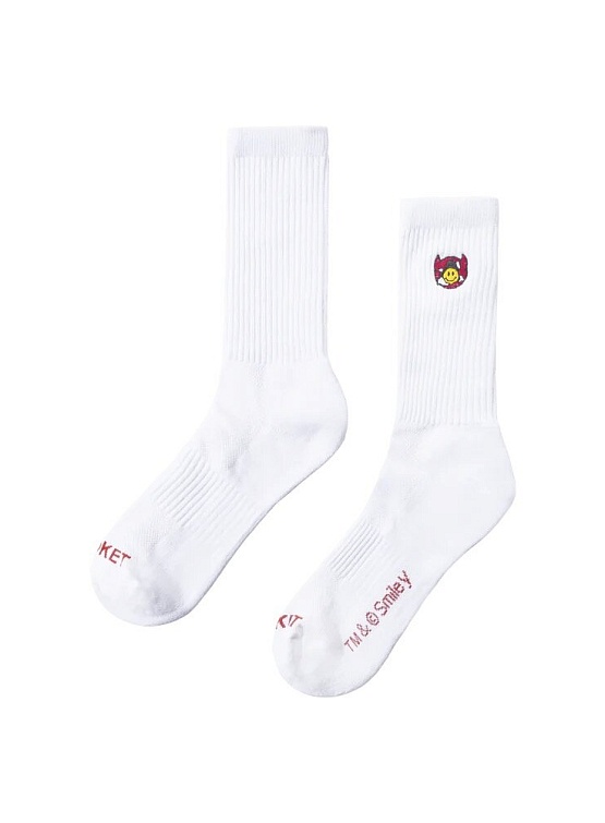 Носки MARKET Smiley Inner Peace White