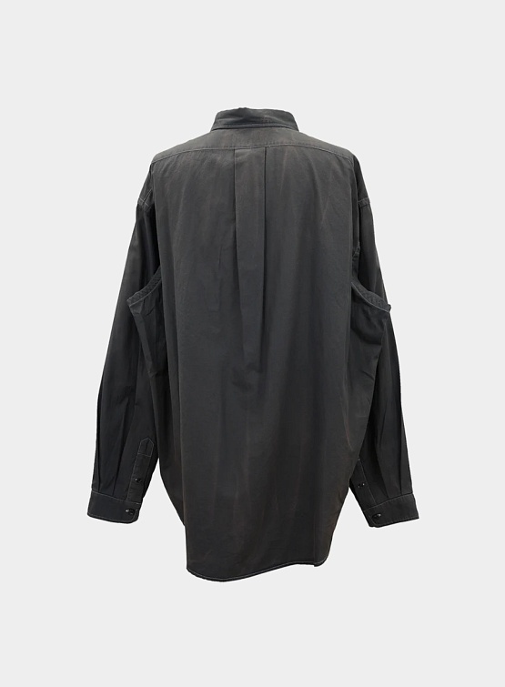 Рубашка Hed Mayner Buttoned Down Shirt Charcoal