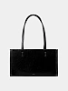 Женская сумка STAND OIL Oblong Bag Stitch Black