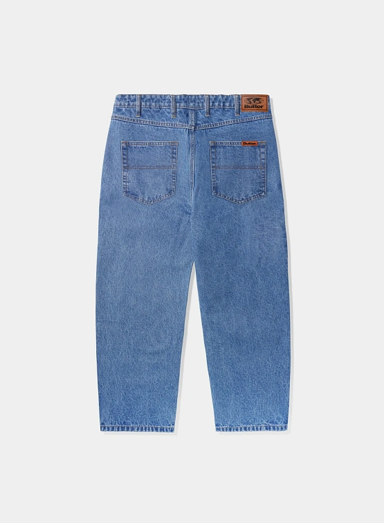 Джинсы Butter Goods Baggy Denim Washed Indigo