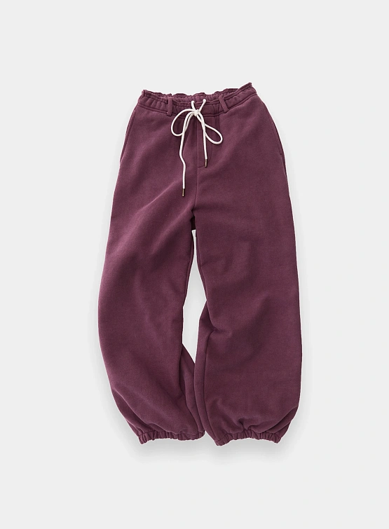 Брюки STUDIO SLOW X SINIY VSADNIK EXCLUSIVE Pinot Noir Trainer Pants