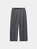 Брюки COOR Raw Cut 3 Pleat Charcoal Grey Melange