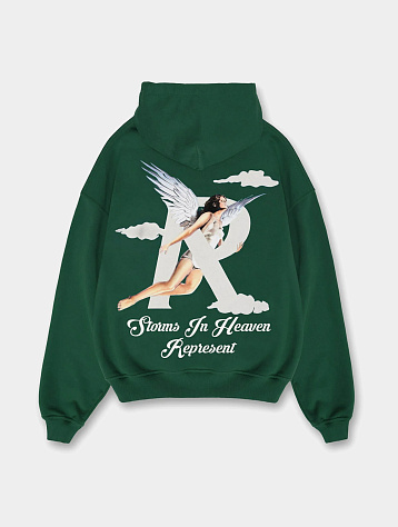 Худи Represent Clo Storms in Heaven Racing Green