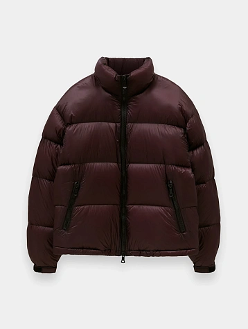 Пуховик MKI MIYUKI ZOKU Translucent Funnel Neck Bubble Raisin